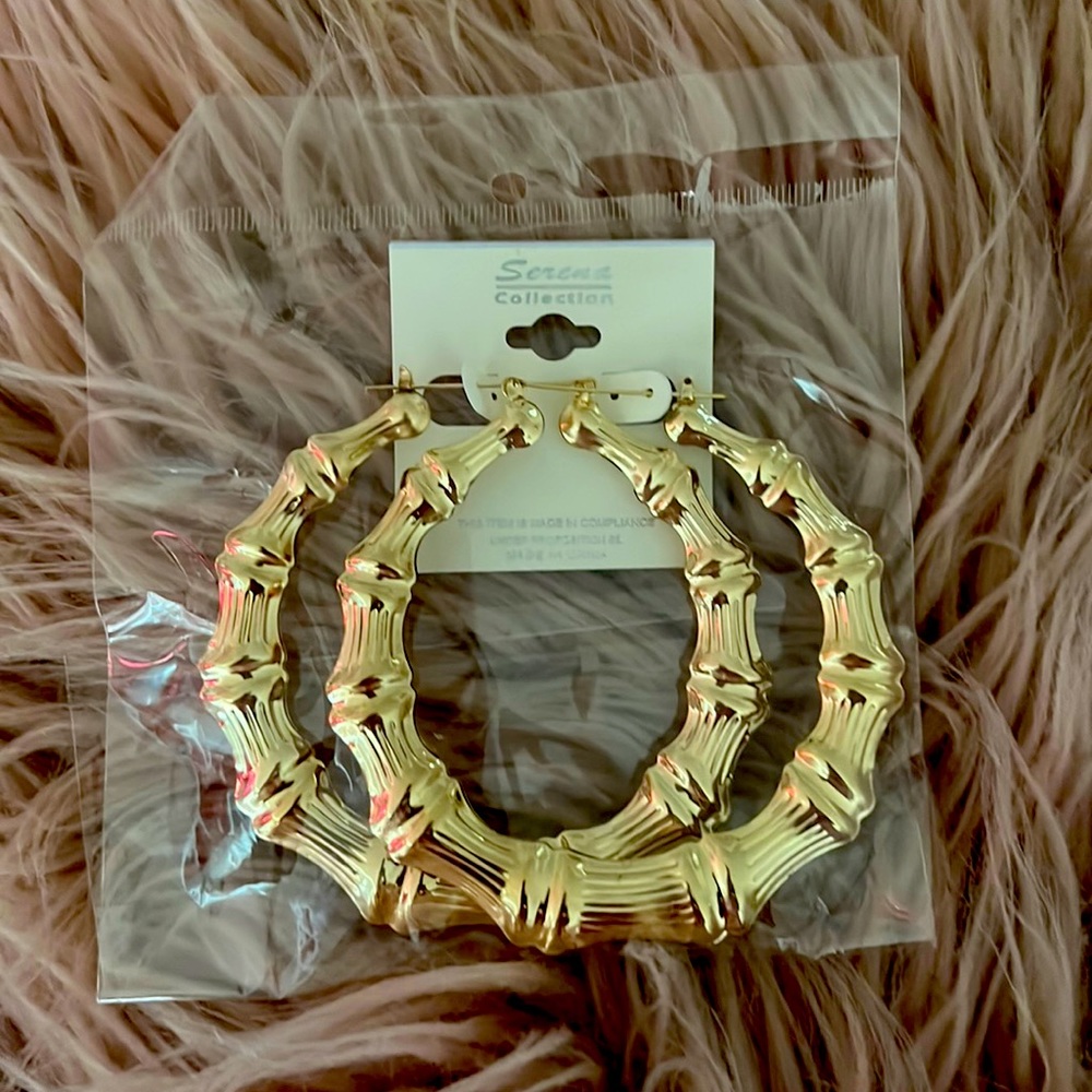 Bamboo Hoops.